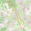 Trace GPS Les lacs de Lignin, itinéraire, parcours