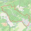 Trace GPS Saint-Aubin-Vallée du Layon-GR3, itinéraire, parcours