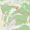 Trace GPS La Garde-Adhémar - Château de Chatroussas, itinéraire, parcours