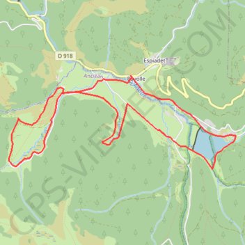 Trace GPS Haute Bigorre - La Pelouse Saint-Jean, itinéraire, parcours