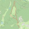 Trace GPS Alpages et Lac du Mariet, itinéraire, parcours