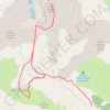 Trace GPS Pic de Robiñera et pico Petramula depuis Chisagüès, itinéraire, parcours