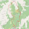 Trace GPS Cassaniouze - Saint-Projet - Le chateau de Roquemaurel, itinéraire, parcours
