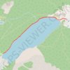 Trace GPS Lake Louise, itinéraire, parcours