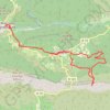 Trace GPS Château de Quéribus - Duilhac-sous-Peyrepertuse, itinéraire, parcours