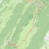 Trace GPS Col de la Faucillle, itinéraire, parcours
