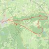 Trace GPS Le Pont-du-Roi par Feuillis - Autun, itinéraire, parcours