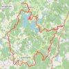 Trace GPS Saint-Pardoux 47 kms, itinéraire, parcours