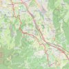 Trace GPS Sur les Pas des Huguenots - Les Marches - Chambéry, itinéraire, parcours
