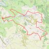 Trace GPS Rodez Agglomeration - Circuit 2 - Les deux églises, itinéraire, parcours
