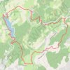 Trace GPS Du Col du Fayet au lac du Ternay, itinéraire, parcours