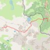 Trace GPS Le Visaurin par le lac d'Estaens, itinéraire, parcours