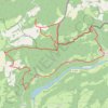 Trace GPS Rando Villars-Les-Blamont, itinéraire, parcours