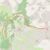 Trace GPS Roche trouee, itinéraire, parcours