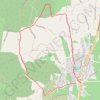Trace GPS Sur les hauteurs de Saint Nazaire, itinéraire, parcours
