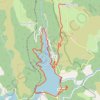 Trace GPS Lac de Villefort et Guarde Guérin, itinéraire, parcours