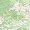 Trace GPS Sur les hauteurs de Vaugneray, itinéraire, parcours