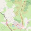 Trace GPS Pic de Burcq depuis Aumet, itinéraire, parcours