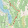 Trace GPS Tour du lac d'Annecy J2, itinéraire, parcours