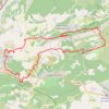 Trace GPS Tour de la chaîne du Saint-Pilon, itinéraire, parcours