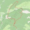 Trace GPS Col du Trébuchet, itinéraire, parcours