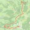 Trace GPS Lascourt - Mandailles - Saint-Julien, itinéraire, parcours