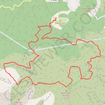 Trace GPS Alpin Trail Sport, itinéraire, parcours