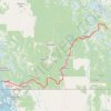 Trace GPS Vancouver - Golden, itinéraire, parcours