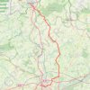 Trace GPS Voie 2ème DB : La Chapelle-St-Aubin - Mézières-sur-Ponthouin - Alençon, itinéraire, parcours