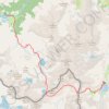 Trace GPS Hautes Pyrénées - Du refuge Wallon au refuge des Oulettes par le col d'Arratille et le col des Mulets, itinéraire, parcours