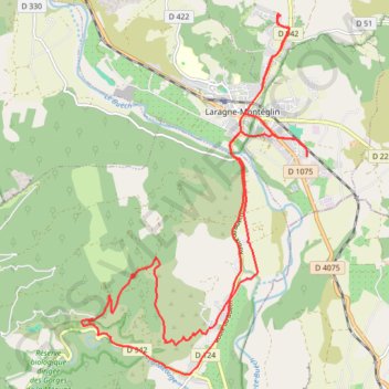 Trace GPS Pirivigier, itinéraire, parcours