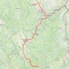 Trace GPS Montbrison à La Souche, itinéraire, parcours