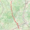 Trace GPS GR700 Randonnée du Puy en Velay (Haute-Loire) à Saint Gilles (Gard), itinéraire, parcours