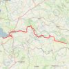 Trace GPS Bagnoles-de-l'Orne - Mont-Saint-Michel, itinéraire, parcours