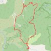 Trace GPS Collobrières - Vaubarnier - Menhirs - Desteu, itinéraire, parcours