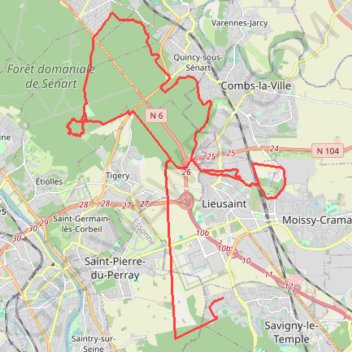 Trace GPS Sortie VTT en soirée - Vélo - Strava by traXappSt app, itinéraire, parcours