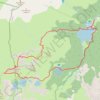 Trace GPS Pic d'Ayous et lac de Bious-Artigues par la vallée d'Aas de Bielle et le col d'Estibère, itinéraire, parcours