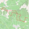 Trace GPS Tresques - Ermitage du Saint-Sépulcre, itinéraire, parcours