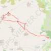 Trace GPS Monte Cinto Sud, itinéraire, parcours