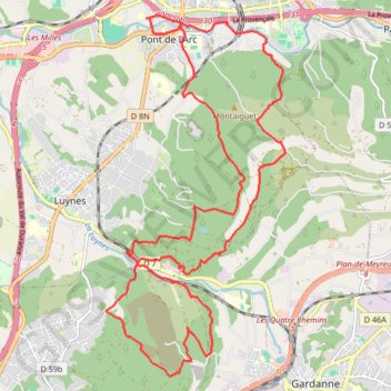 Trace GPS Le Meilleur du Montaiguet, itinéraire, parcours
