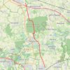 Trace GPS La voie verte de la plaine de la Scarpe - Orchies à Fenain, itinéraire, parcours
