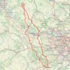 Trace GPS Dourdan à Lyons-la-Forêt, itinéraire, parcours