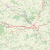 Trace GPS GR132 De Griselles (Loiret) à Chaumot (Yonne), itinéraire, parcours