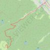 Trace GPS Montée du Gsang à Moosch, itinéraire, parcours