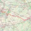Trace GPS GR579-1 GR 579 Bruxelles - Liège Parcours principal, itinéraire, parcours