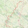 Trace GPS Serans - Blancfossé, itinéraire, parcours