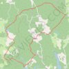 Trace GPS Le grand tour de Sédières - Clergoux - Pays de Tulle, itinéraire, parcours