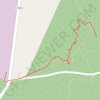 Trace GPS 23-NOV-21 15:36:49, itinéraire, parcours