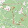 Trace GPS Le sentier des Beaumes - Concoules, itinéraire, parcours