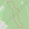 Trace GPS Guebwiller - Circuit du Dreibannstein, itinéraire, parcours